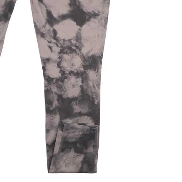 Athleta Leggings Womens S Gray Mid Rise Chaturanga Tie Dye Active Yoga - Picture 12 of 12